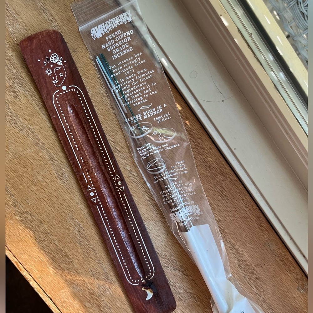 Incense Burner + Wild Berry Incense